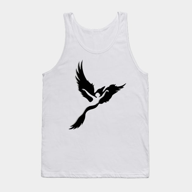 Dancing Bird Tank Top by Ragrata Project